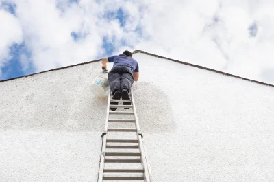 Peinture extérieure au Thillay — façades et ravalement